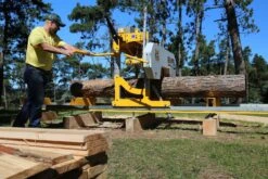 Frontier OS 27 Tukkivannesaha Sähkömoottorilla -Petzl-Työkalukauppa frontier os23 sawmill 168a0452 4