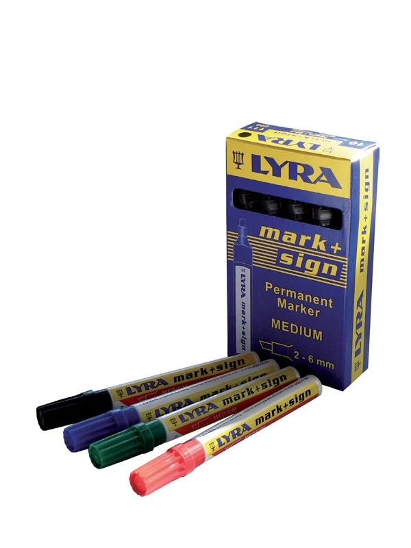 Lyra Medium Huopakynä, Musta 3 Lyra Medium Huopakynä, Musta