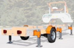 Norwood HD36 Traileri + 6 Kpl Tukijalkaa+ Lokarit